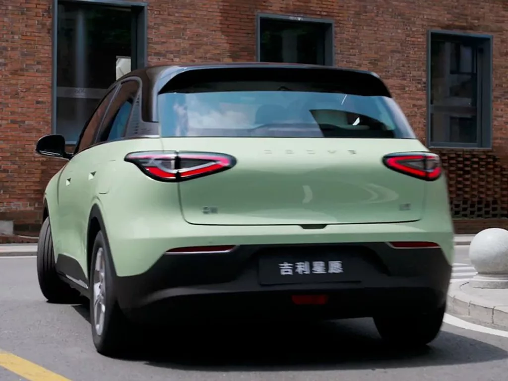 Geely Geome Xingyuan. Crédito: Divulgação.