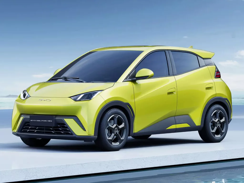 BYD Dolphin Mini. Crédito: Divulgação.