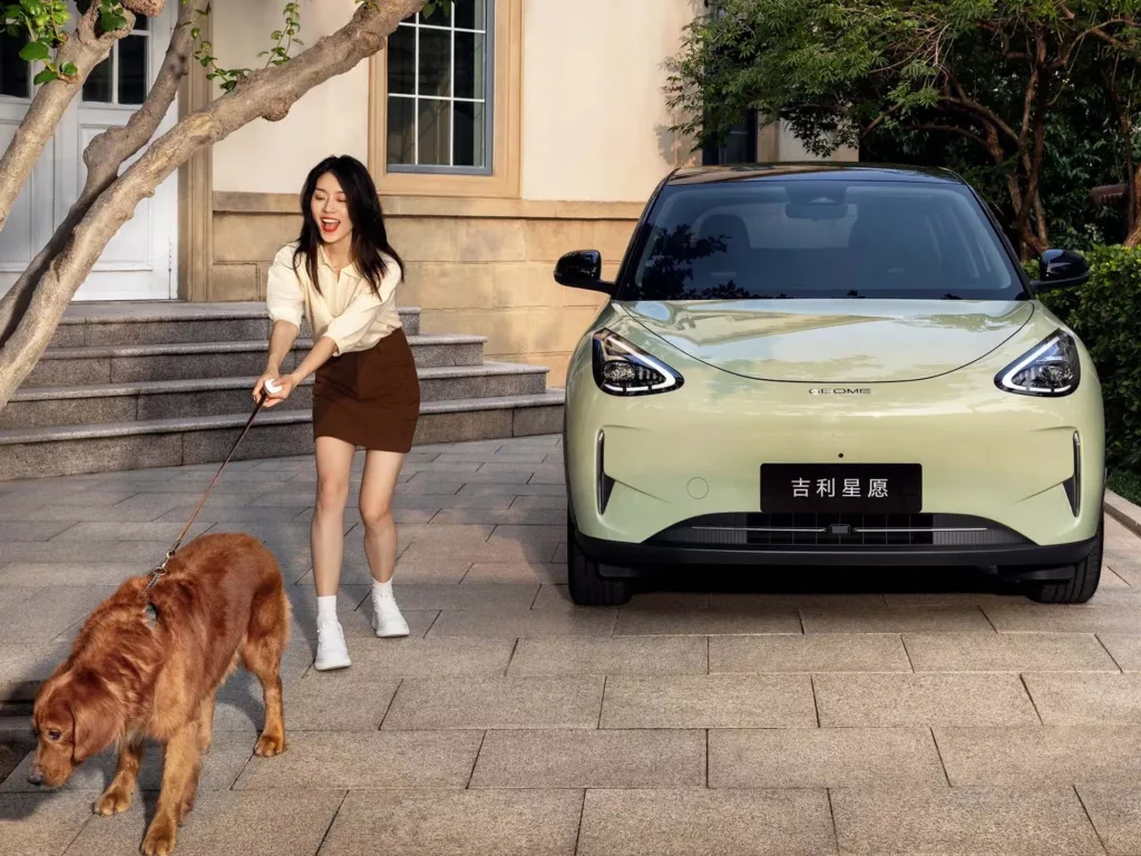 Geely Geome Xingyuan. Crédito: Divulgação.