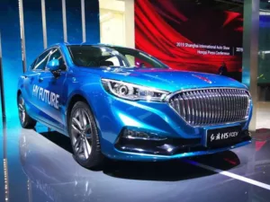 Hongqi H5 FCEV, veículo elétrico a célula de combustível de hidrogênio. Crédito: Divulgação.