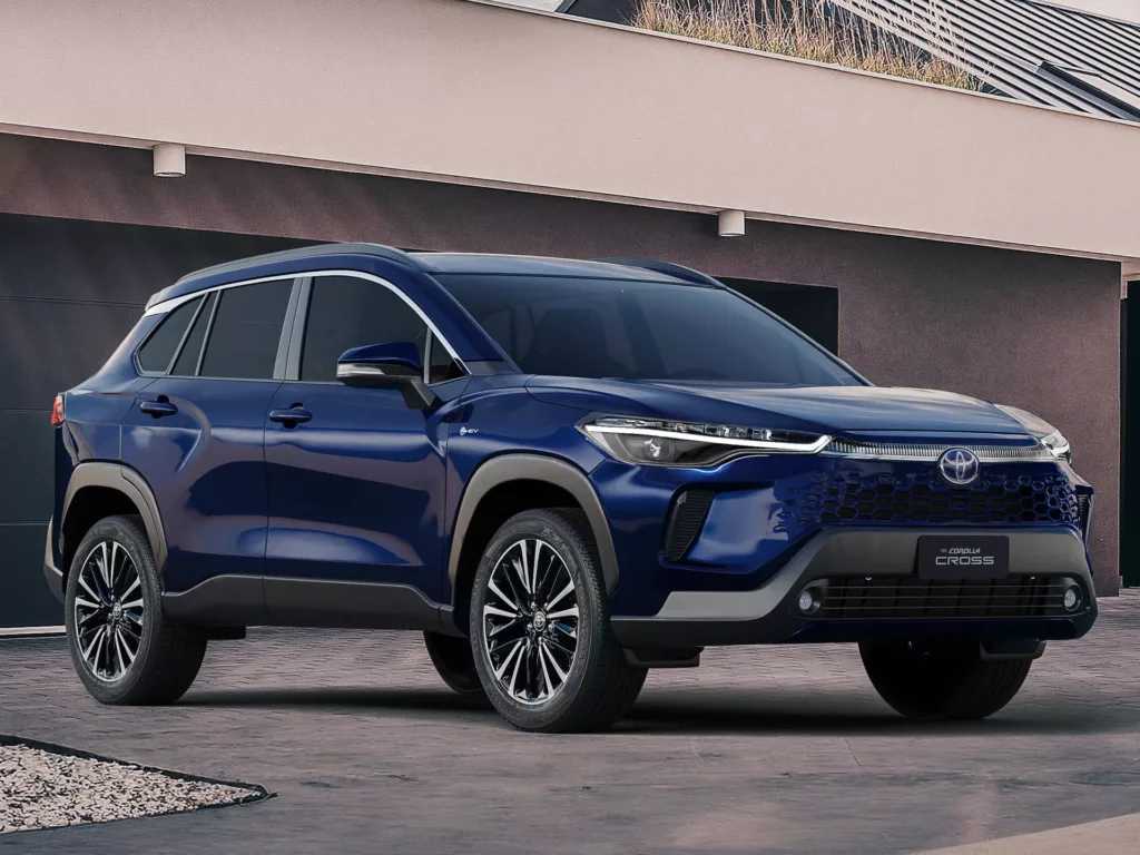 Toyota Corolla Cross Hybrid. Crédito: Divulgação.