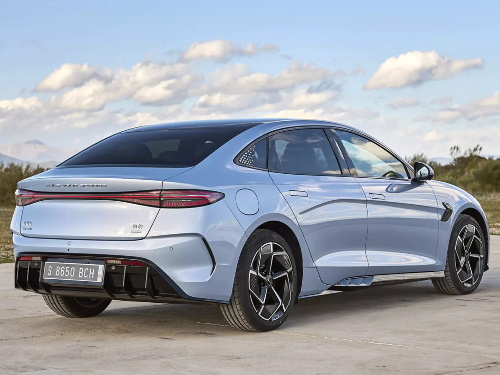 BYD Seal é o elétrico usado mais visitado do Brasil no primeiro semestre de 2025. Crédito: Divulgação.