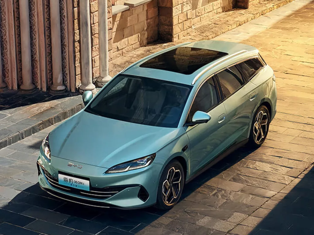 BYD Seal 06 DM-i Wagon. Crédito: Divulgação.