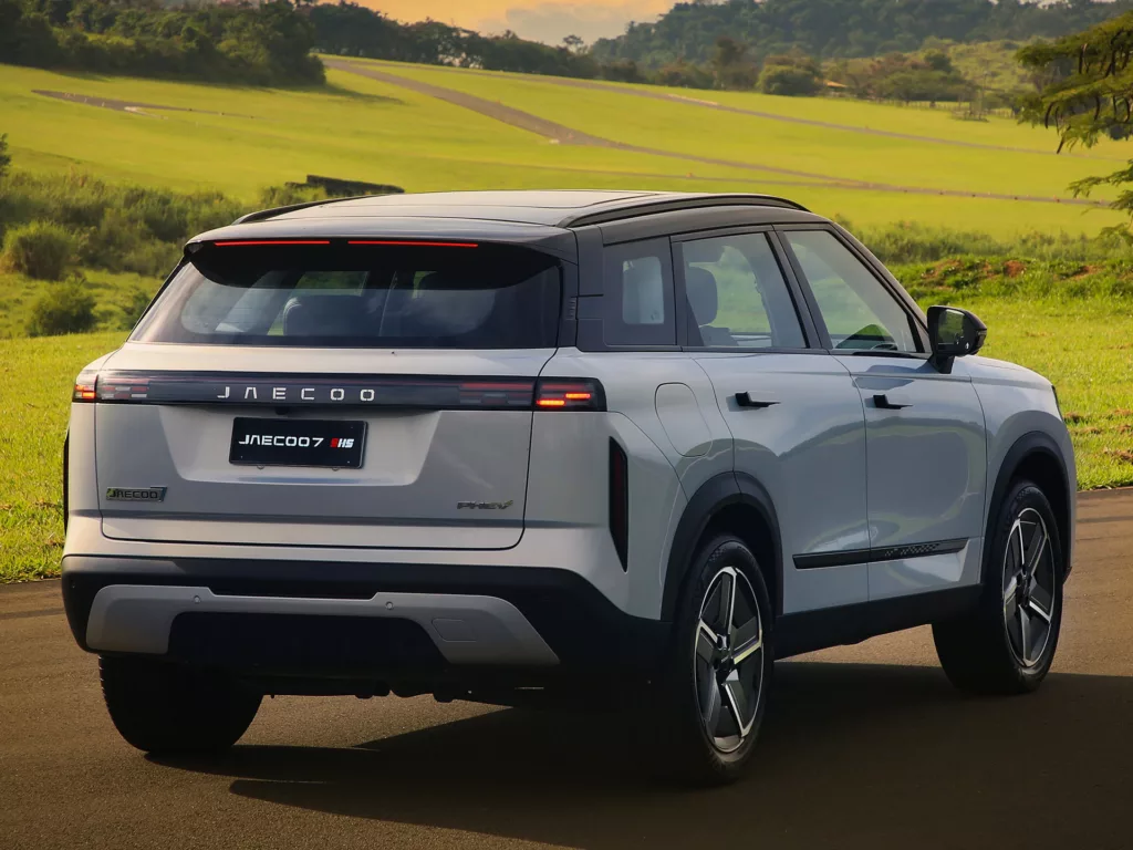 Jaecoo 7. Crédito: Divulgação.