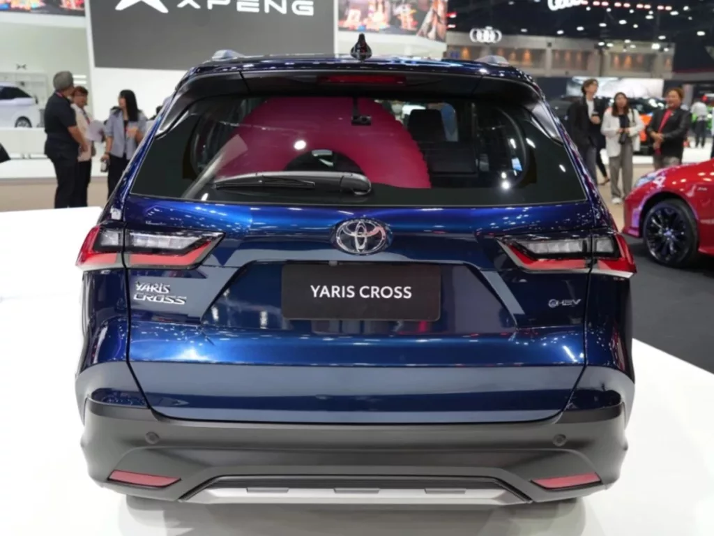 Toyota Yaris Cross, na versão comercializada na Tailândia. Crédito: Divulgação.