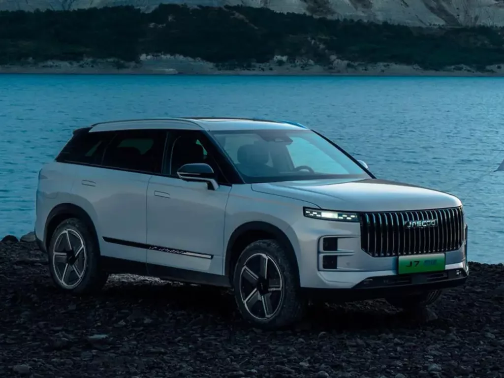 Jaecoo 7. Crédito: Divulgação.