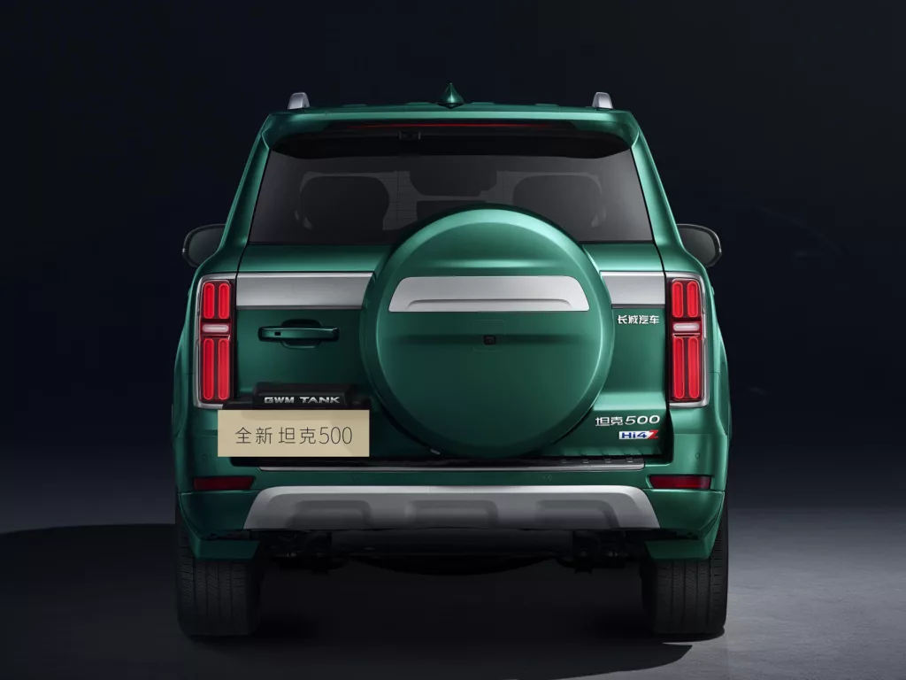 GWM Tank 500 PHEV. Crédito: Divulgação.