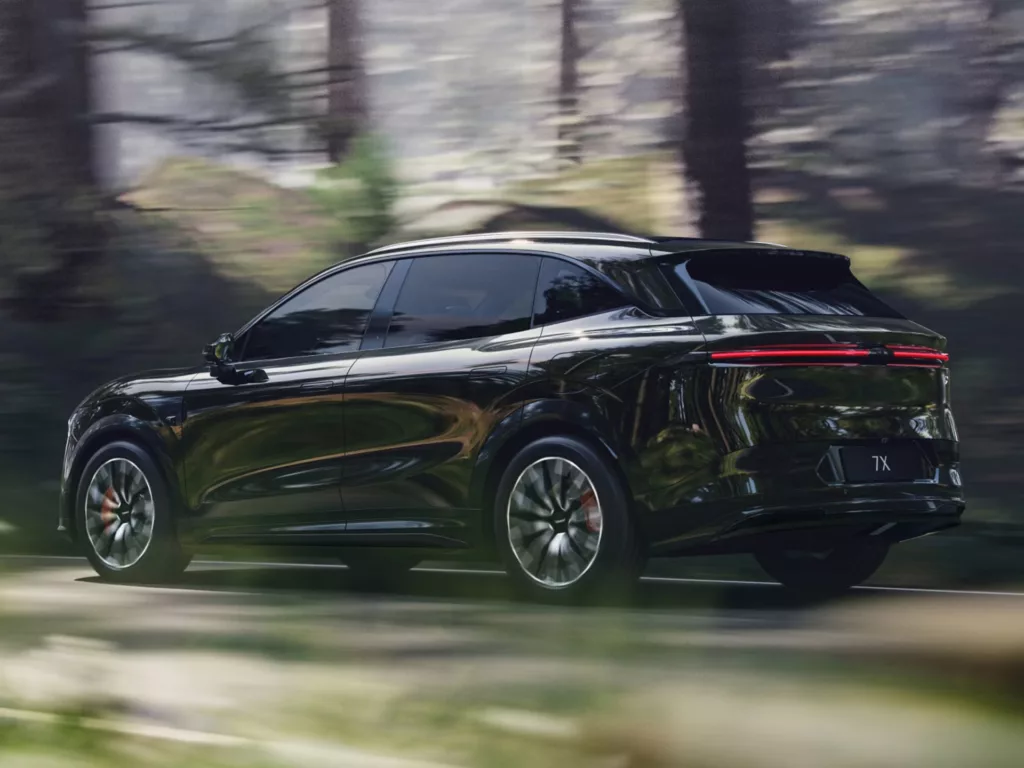 Zeekr 7X. Crédito: Divulgação.