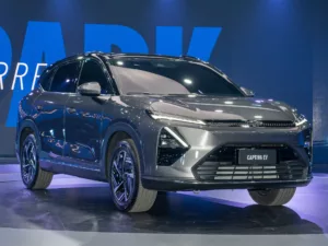 Chevrolet Captiva EV. Crédito: Divulgação.