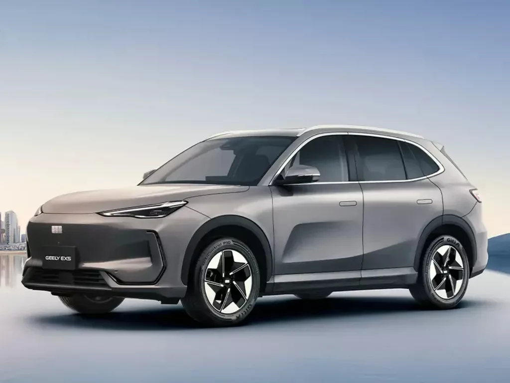 Geely EX5 Pro. Crédito: Divulgação.