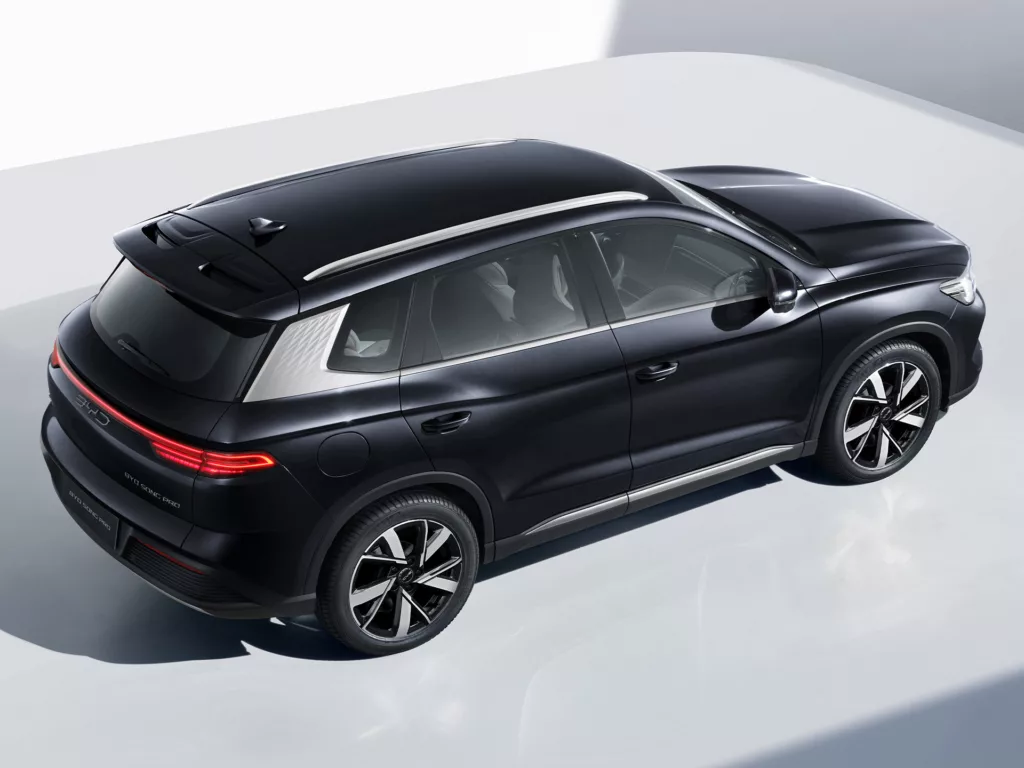 BYD Song Pro GS agora também tem versão na cor preta. Crédito: Divulgação.