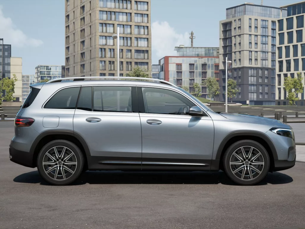 Mercedes-Benz EQB 250+. Crédito: Divulgação.