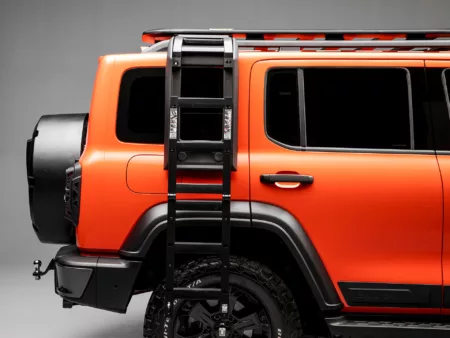 GWM oferece 10% de desconto em acessórios para Haval H6, Ora 03 e Tank 300 até o fim de agosto Escada lateral GWM. Crédito: Divulgação.