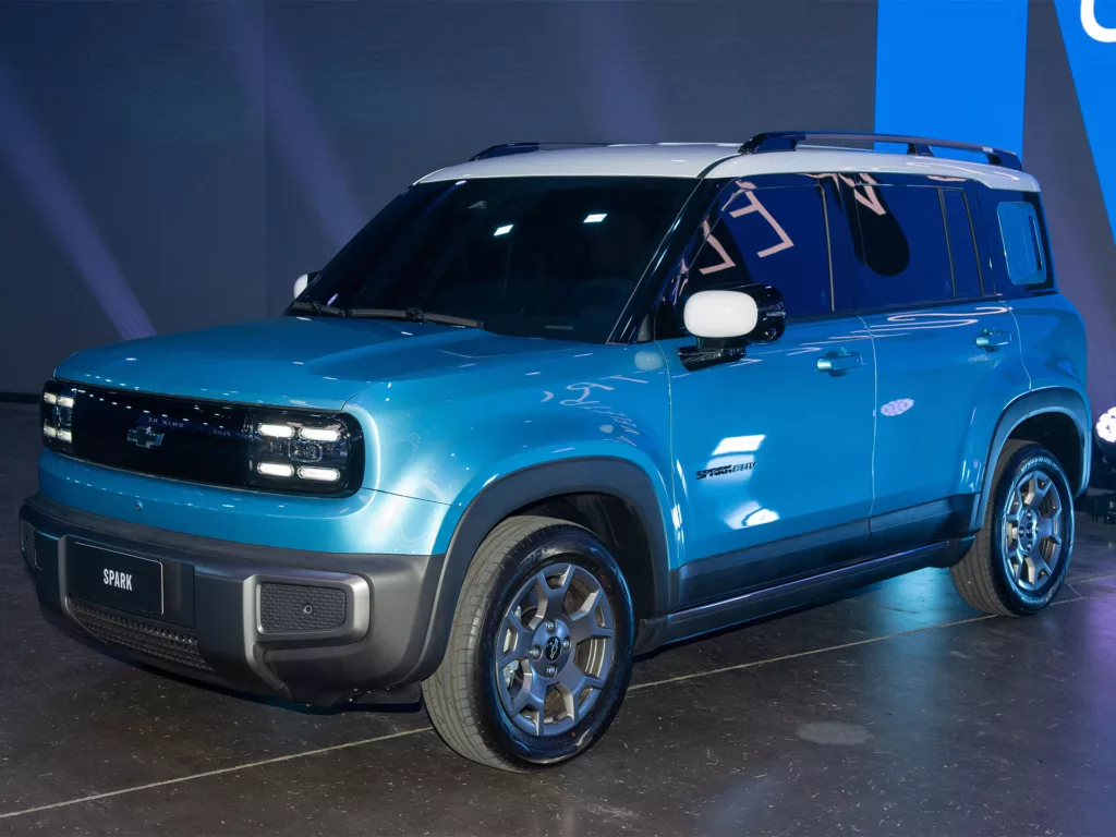 Chevrolet Spark EUV. Crédito: Divulgação.