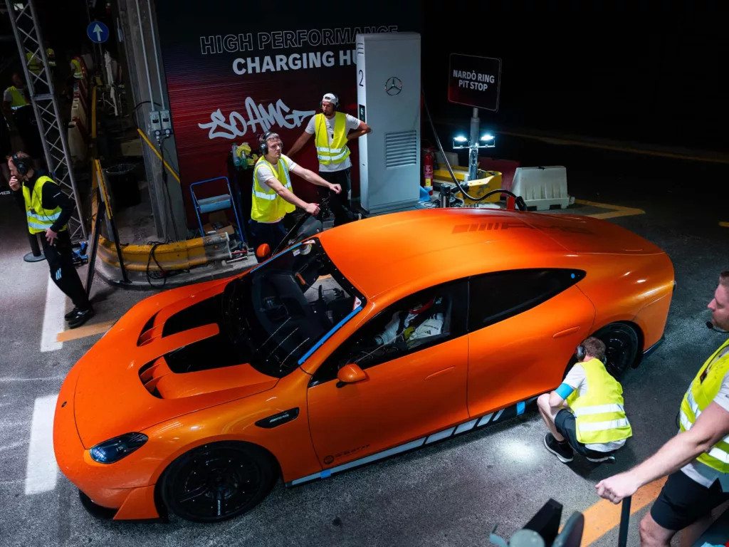 Mercedes-AMG GT XX. Crédito: Divulgação.