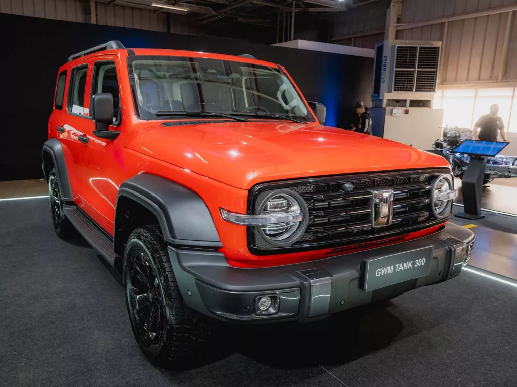 GWM Tank 300. Crédito: Divulgação.