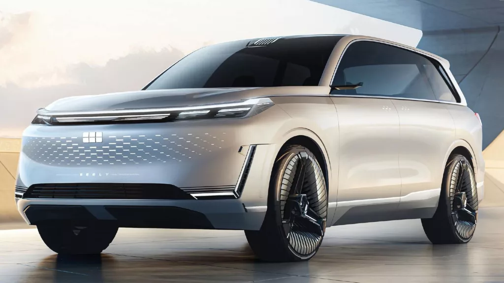 Conceito Geely Galaxy Starship. Crédito: Divulgação.