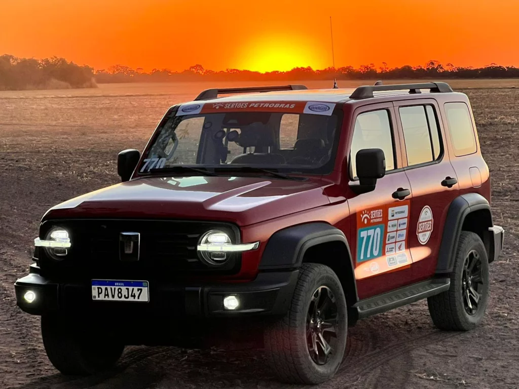 GWM Tank 300 no Rally dos Sertões 2025. Crédito: Divulgação.