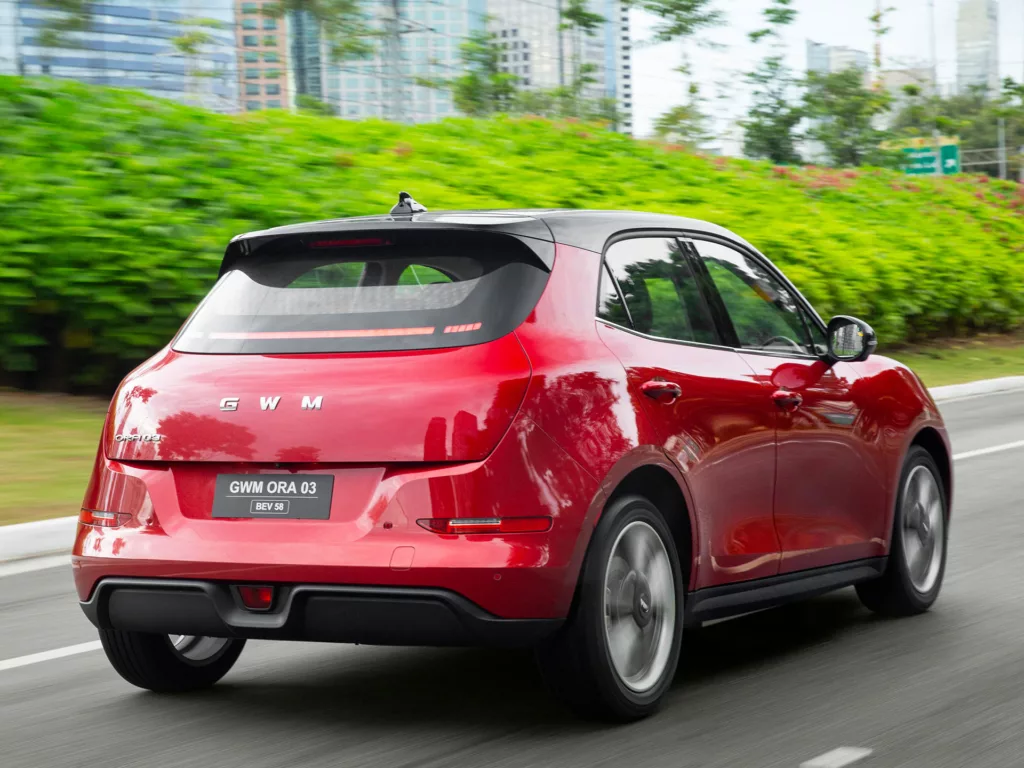 GWM Ora 03 BEV58. Crédito: Divulgação.