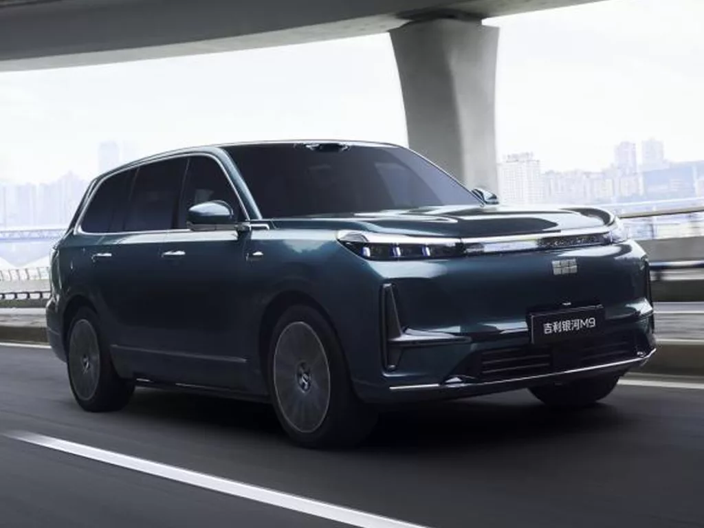 Geely Galaxy M9. Crédito: Divulgação.
