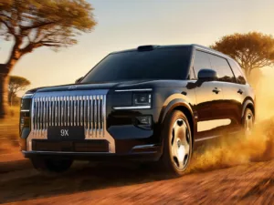 Zeekr 9X estreia sistema de áudio Naim, antes exclusivo da Bentley Zeekr 9X. Crédito: Divulgação.