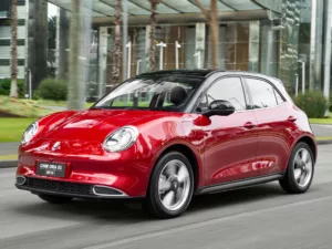 GWM lança Ora 03 BEV58, edição limitada com 315 km de autonomia e visual exclusivo GWM Ora 03 BEV58. Crédito: Divulgação.