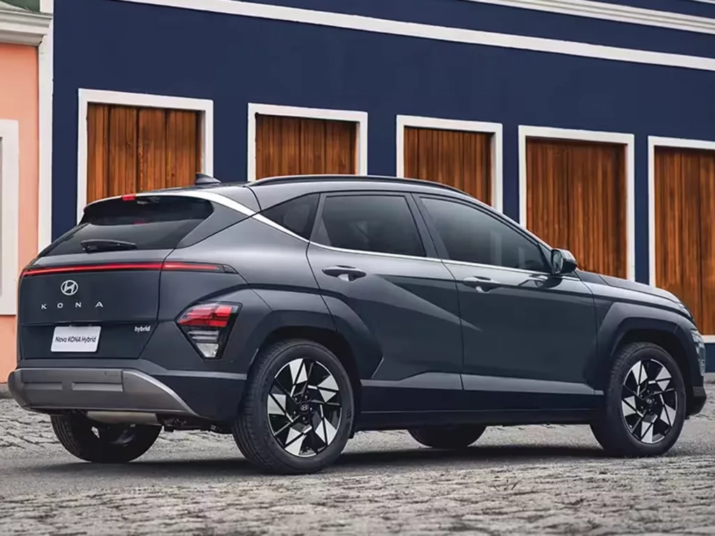 Hyundai Kona Hybrid. Crédito: Divulgação.