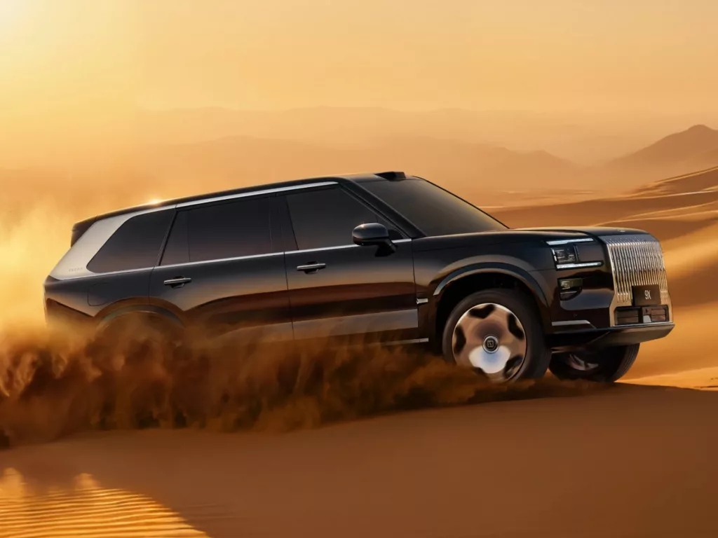 Zeekr 9X. Crédito: Divulgação.