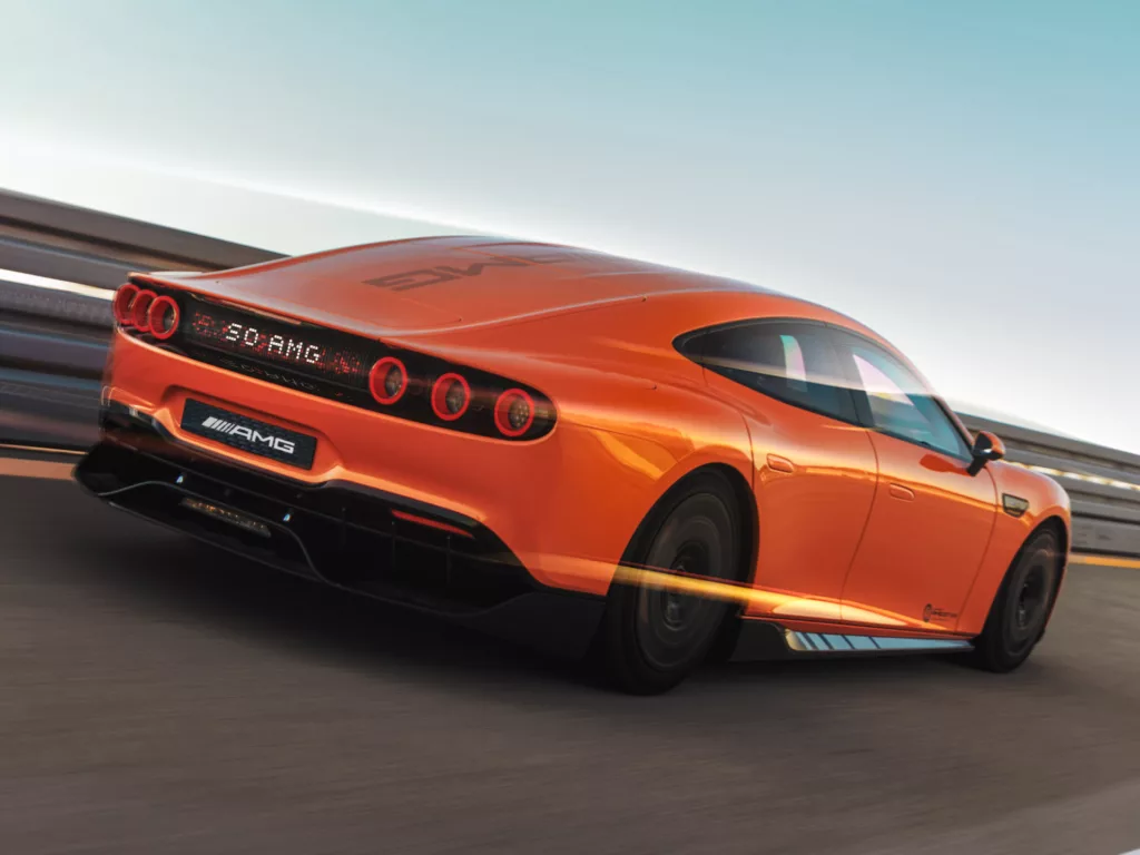 Mercedes-AMG GT XX. Crédito: Divulgação.