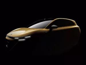 Teaser do Leapmotor Lafa 5. Crédito: Divulgação.