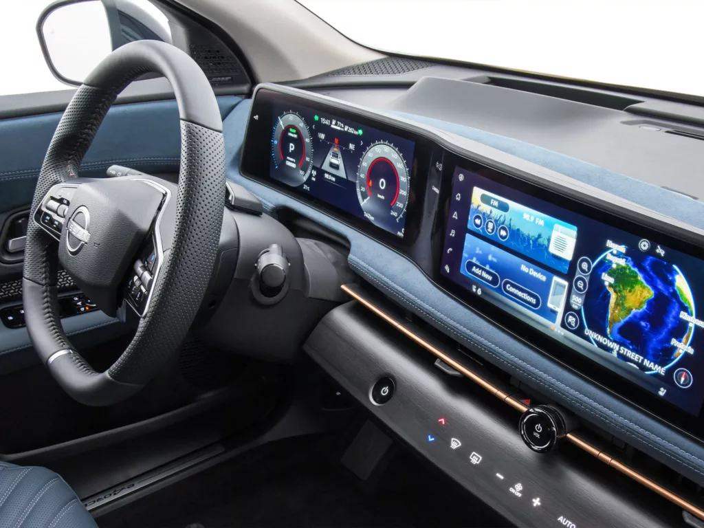 Nissan Ariya. Crédito: Divulgação.