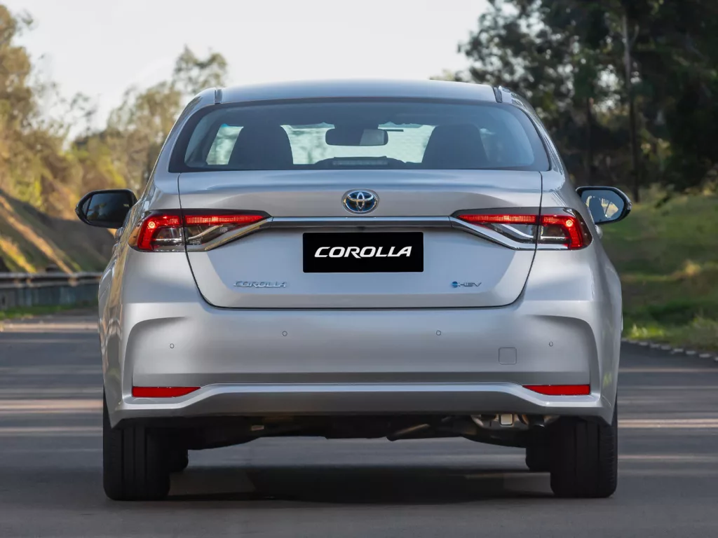 Toyota Corolla GLi Hybrid. Crédito: Divulgação.