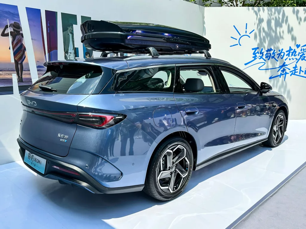 BYD Seal 06 DM-i Wagon. Crédito: Reprodução/Tuanjieren.