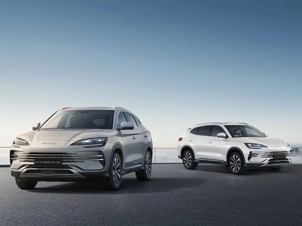 BYD Song Plus DM-i. Crédito: Divulgação.