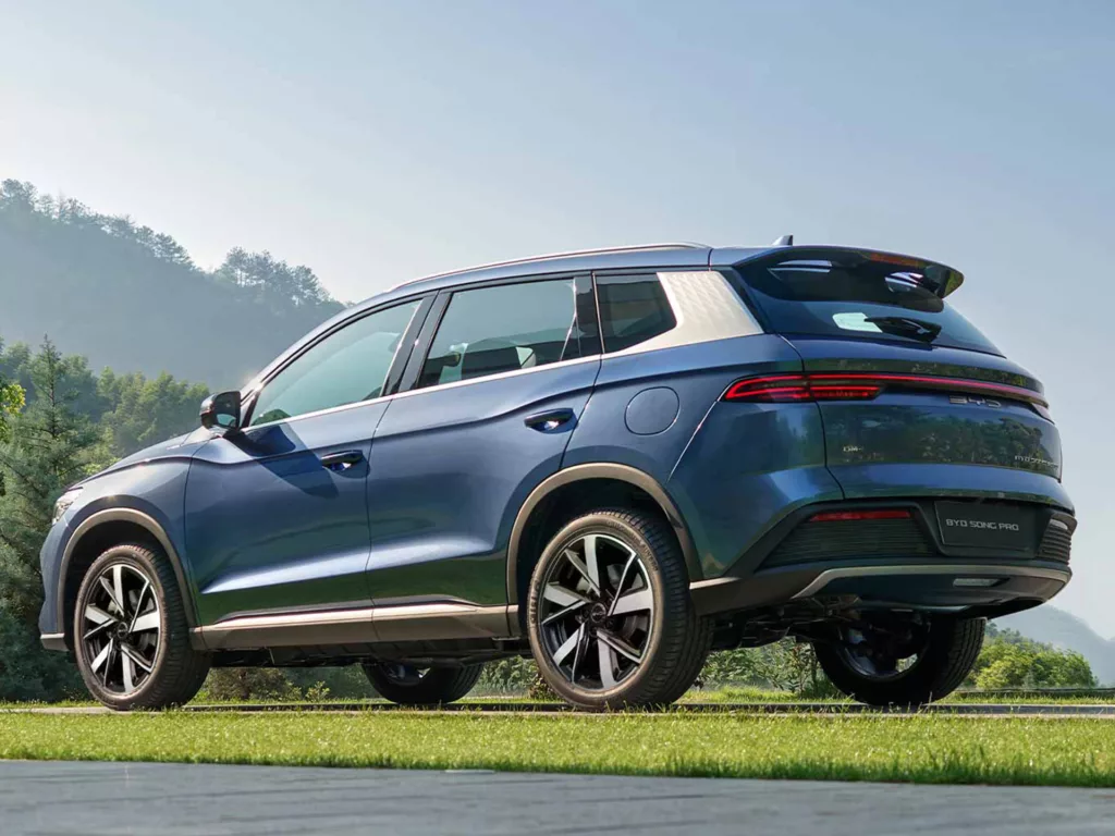 BYD Song Pro GS. Crédito: Divulgação.