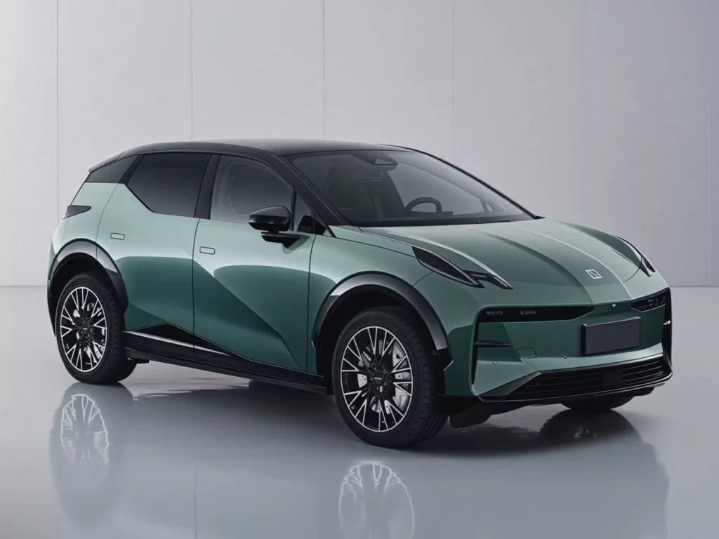 SUV elétrico Zeekr X evolui na mecânica sem mudar aparência Zeekr X. Crédito: Reprodução/Ministério da Indústria e Tecnologia da Informação (MIIT) da China.