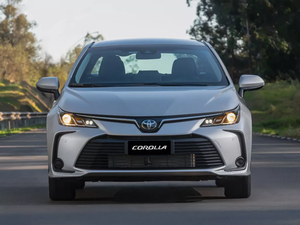Toyota Corolla GLi Hybrid. Crédito: Divulgação.