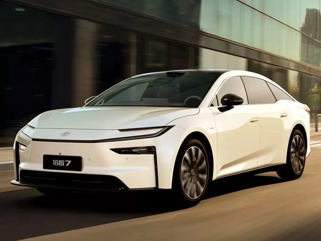 Toyota bZ7. Crédito: Divulgação.