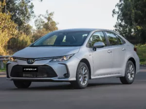 Toyota Corolla GLi Hybrid. Crédito: Divulgação.