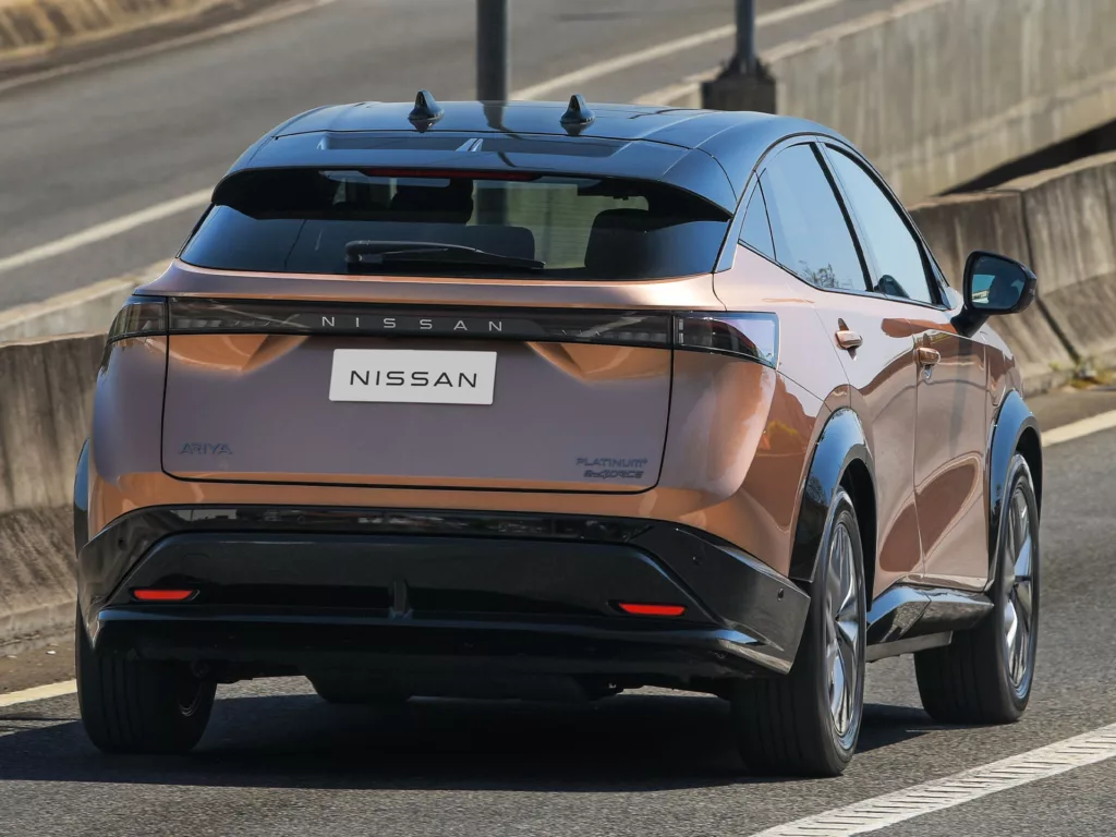 Nissan Ariya. Crédito: Divulgação.