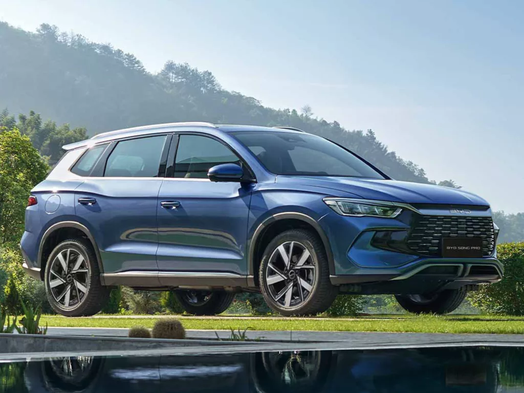BYD Song Pro GS. Crédito: Divulgação.
