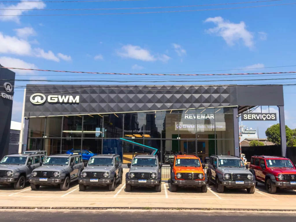 GWM Brasil envia 100 veículos eletrificados à COP30 para uso de chefes de estado, autoridades e delegações. Crédito: Divulgação.