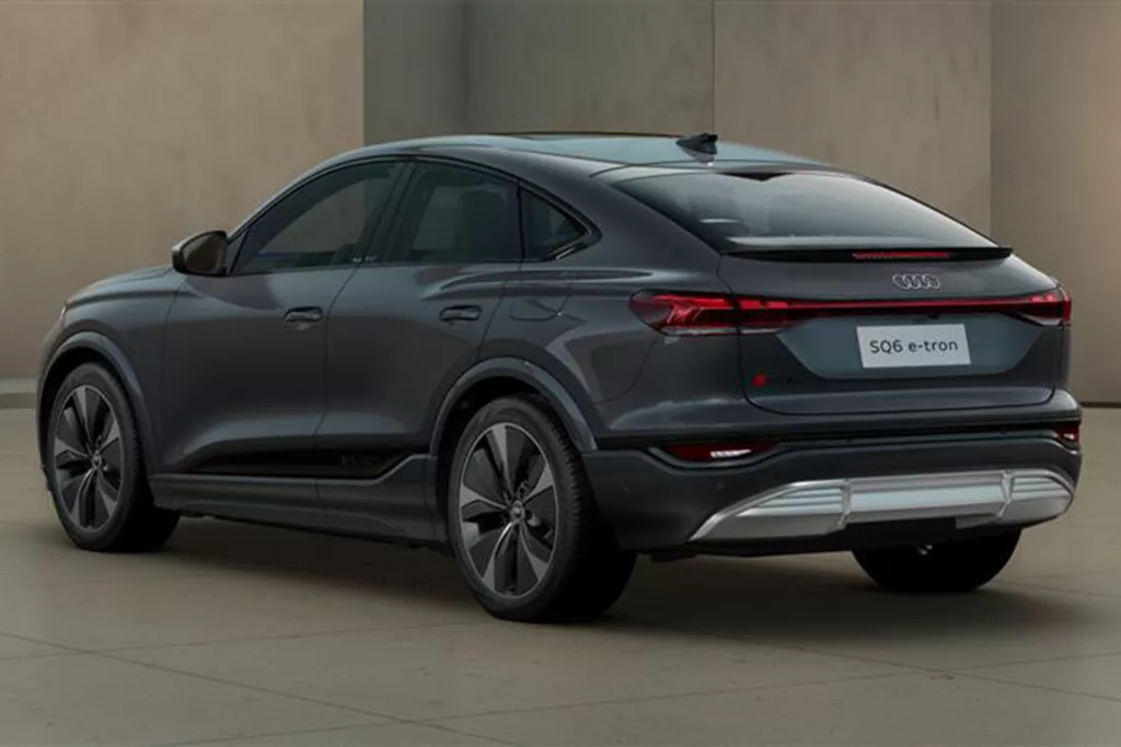 Audi SQ6 Sportback e-tron. Crédito: Divulgação.