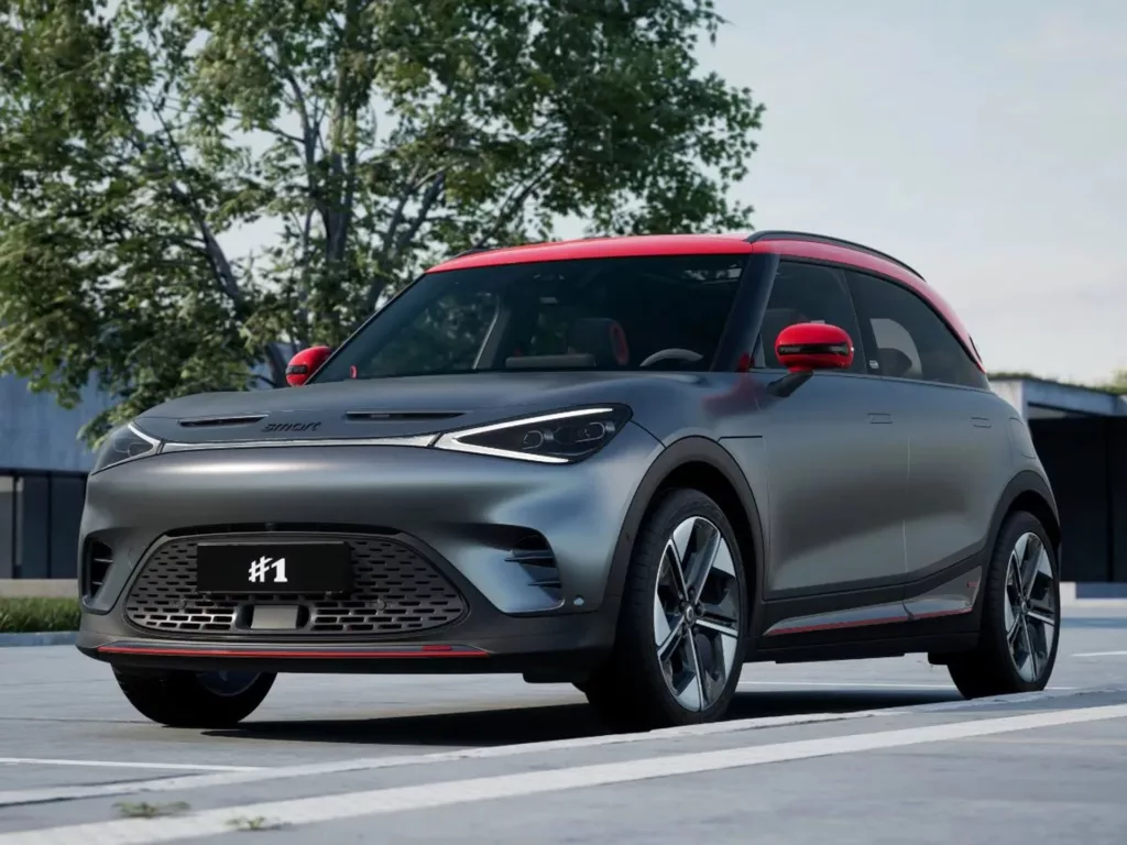 Smart #1 Brabus. Crédito: Divulgação.