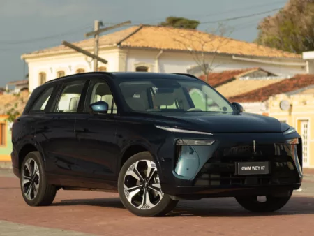 GWM Wey 07 estreia no Brasil com luxo e tecnologia de ponta GWM Wey 07. Crédito: Divulgação.