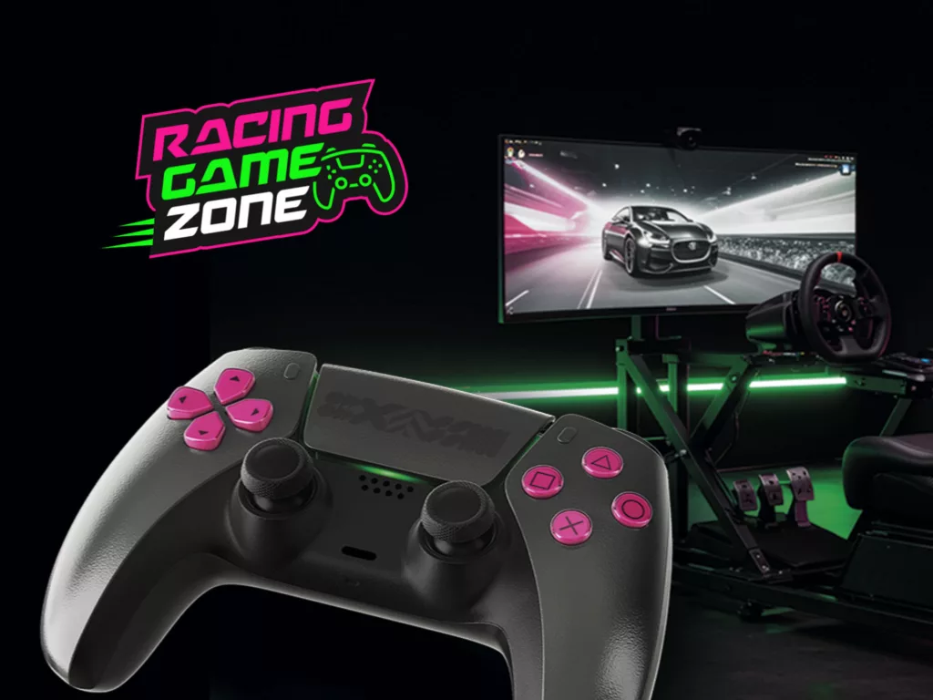 Racing Game Zone traz a emoção do drift para o Salão Internacional do Automóvel Em parceria com o piloto Sheriff Barion, público vai vivenciar o mundo das corridas com simuladores e exposição de carros preparados pelo designer Adhemar Cabral. Crédito: Divulgação.