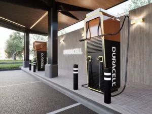 Duracell entra no mundo dos carros elétricos com rede de recarga no Reino Unido. Crédito: The EV Network.