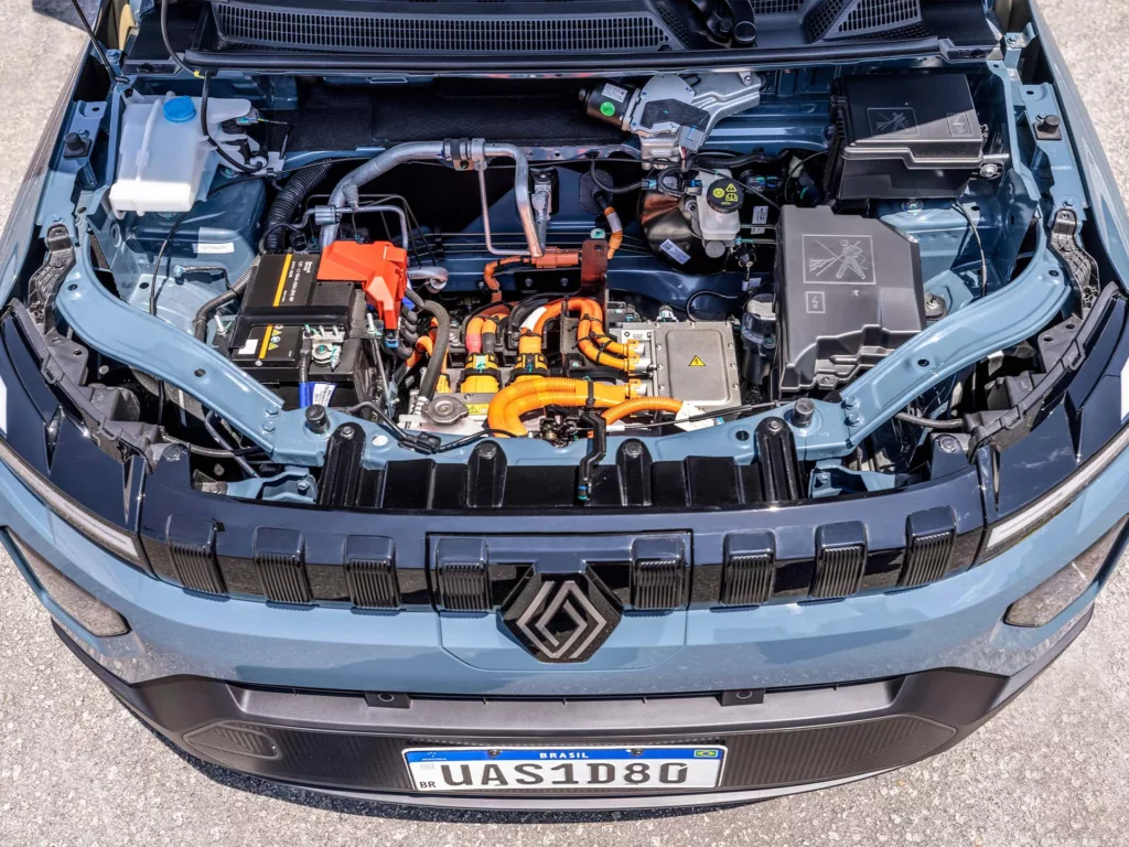 Renault Kwid E-Tech. Crédito: Divulgação.