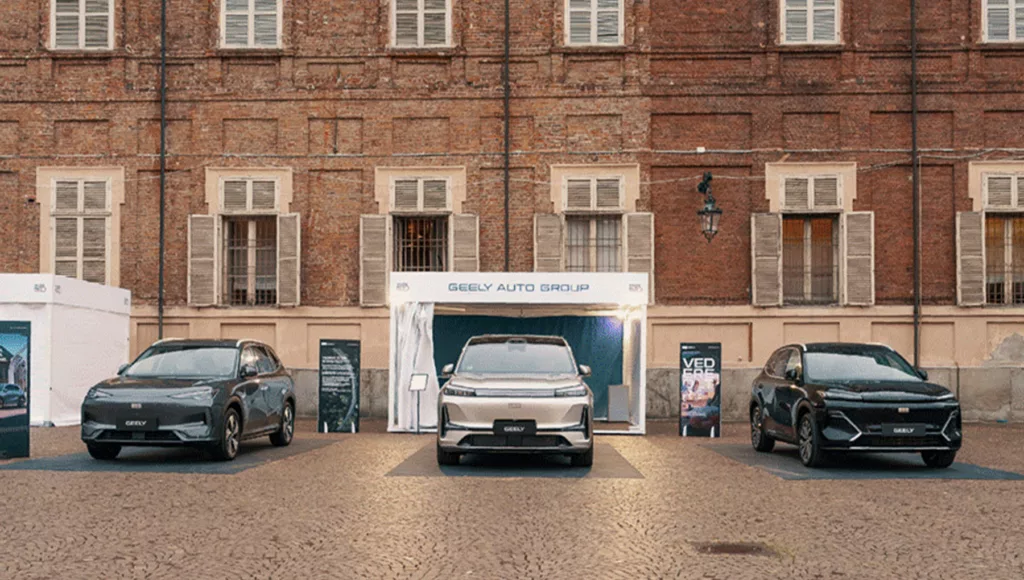 Geely EX5. Crédito: Divulgação.