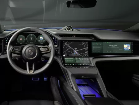 Porsche Cayenne Electric. Crédito: Divulgação.